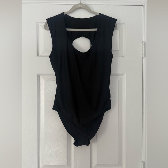 Athleta Black One Piece Swimsuit - Picture 3 of 7